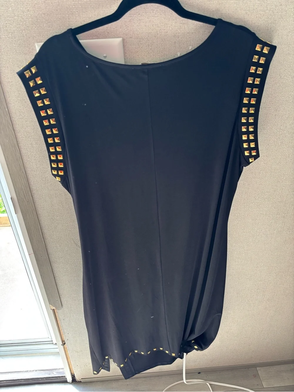 MICHAEL Michael Kors Studded Matte Jersey Dress